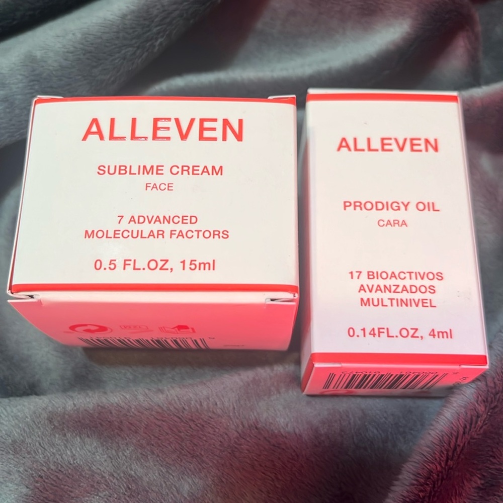 ALLEVEN PRODIGY OIL & SUBLIME CREAM NEW